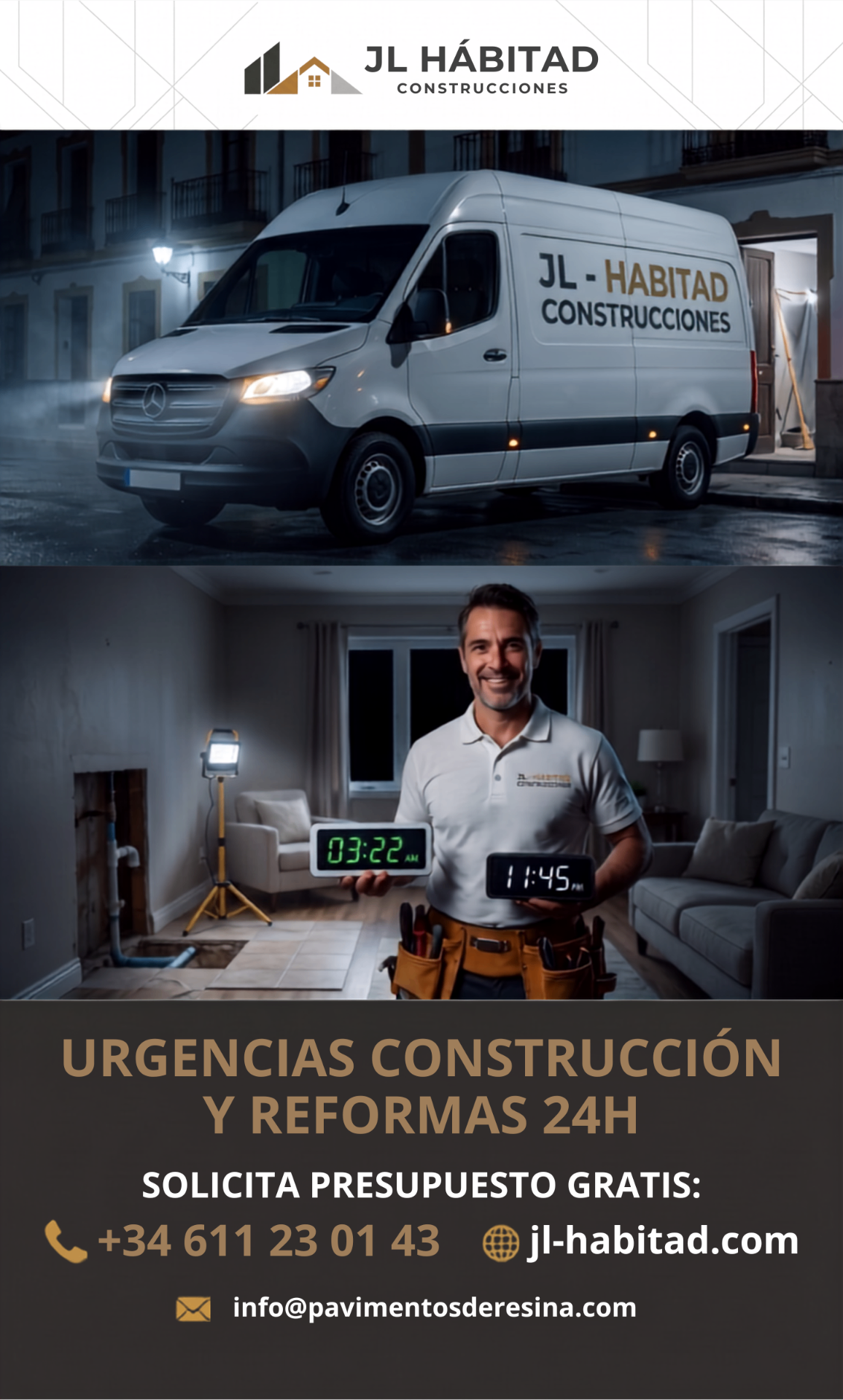 Urgencias Construcción y Reformas 24h